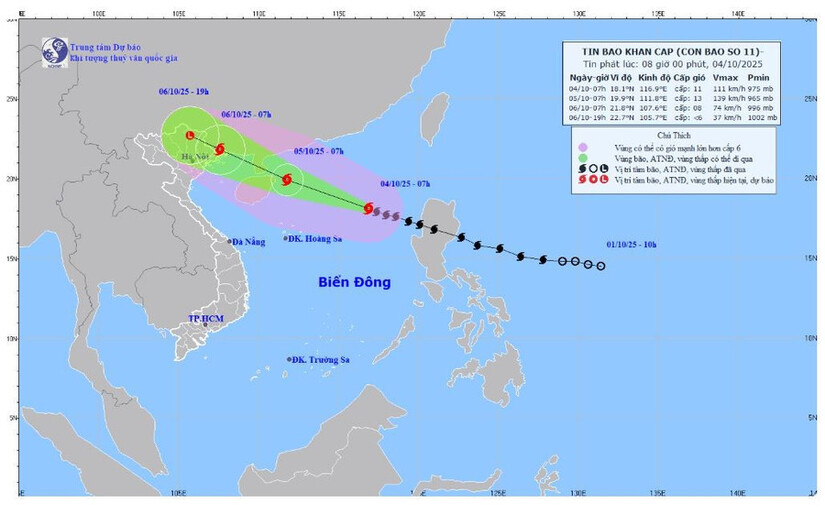 Thủ tướng yêu cầu sẵn sàng ứng phó, chủ động phòng, chống bão Matmo