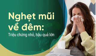 Nghẹt mũi về đêm: Triệu chứng nhỏ, hậu quả lớn