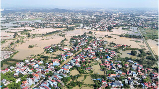 Cảnh báo ngập úng trên cao tốc hướng đi Hà Nội - Thái Nguyên