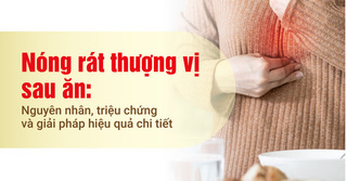 Nóng rát thượng vị sau ăn: Nguyên nhân, triệu chứng và giải pháp