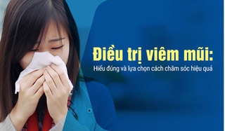 Điều trị viêm mũi: Hiểu đúng và lựa chọn cách chăm sóc hiệu quả