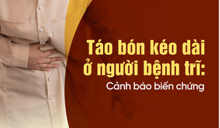 Táo bón kéo dài ở người bệnh trĩ: Cảnh báo biến chứng
