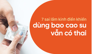 7 sai lầm kinh điển khiến dùng bao cao su vẫn có thai
