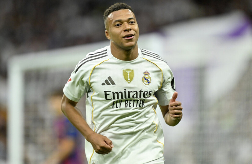 Mbappe lập kỷ lục hiếm tại siêu kinh điển, sánh ngang Ronaldo và Ronaldinho