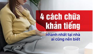 4 cách chữa khản tiếng nhanh nhất tại nhà ai cũng nên biết