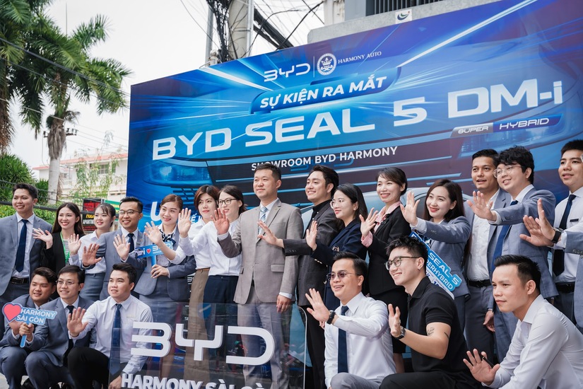 Sự kiện ra mắt BYD Seal 5 DM-i Super Hybrid tại BYD Harmony Sài Gòn dấu ấn khó phai
