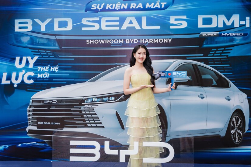 Sự kiện ra mắt BYD Seal 5 DM-i Super Hybrid tại BYD Harmony Sài Gòn dấu ấn khó phai