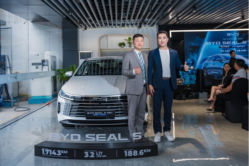 Sự kiện ra mắt BYD Seal 5 DM-i Super Hybrid tại BYD Harmony Sài Gòn dấu ấn khó phai