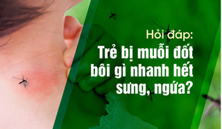 Hỏi đáp: Trẻ bị muỗi đốt bôi gì nhanh hết sưng, ngứa?
