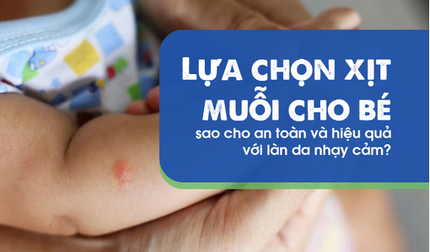 Lựa chọn xịt muỗi cho bé sao cho an toàn và hiệu quả với làn da?