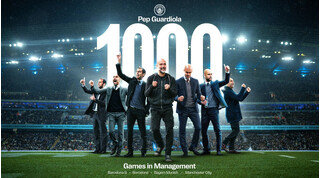 Hành trình 1.000 trận cầm quân của Pep Guardiola