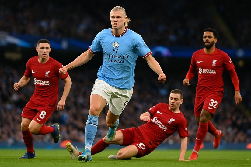 Man City đại thắng Liverpool, HLV Guardiola chạm cột mốc lịch sử