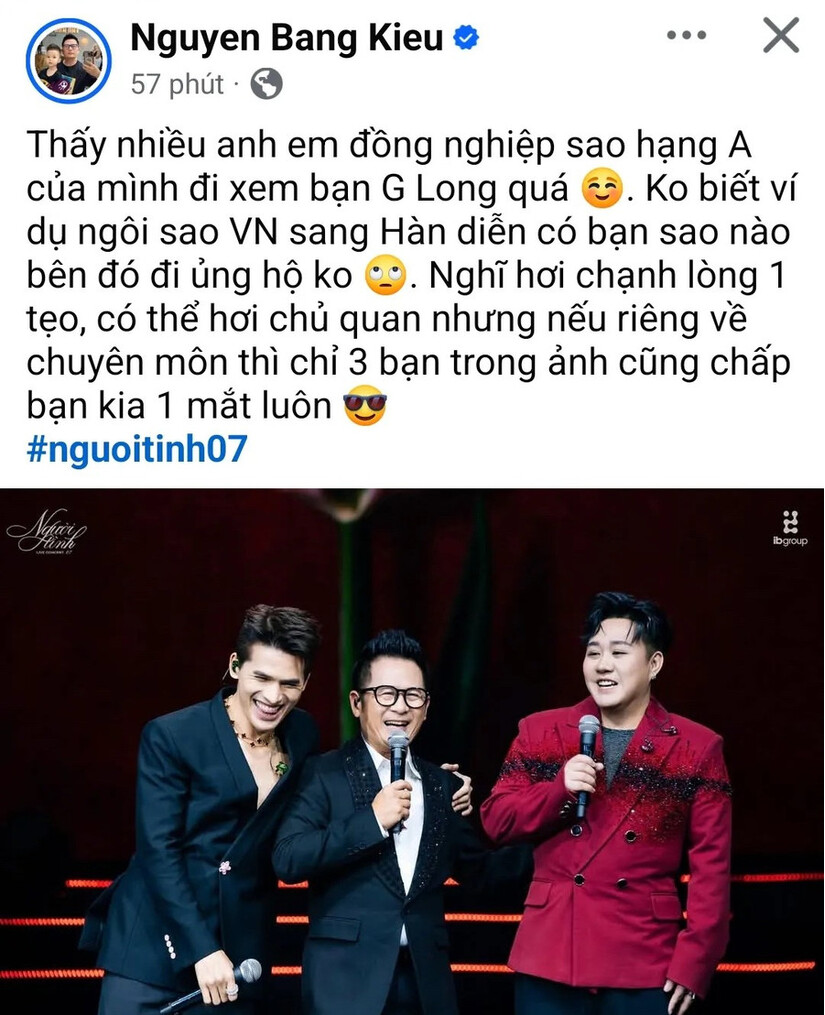 Bằng Kiều xin lỗi sau phát ngôn gây tranh cãi về G-Dragon