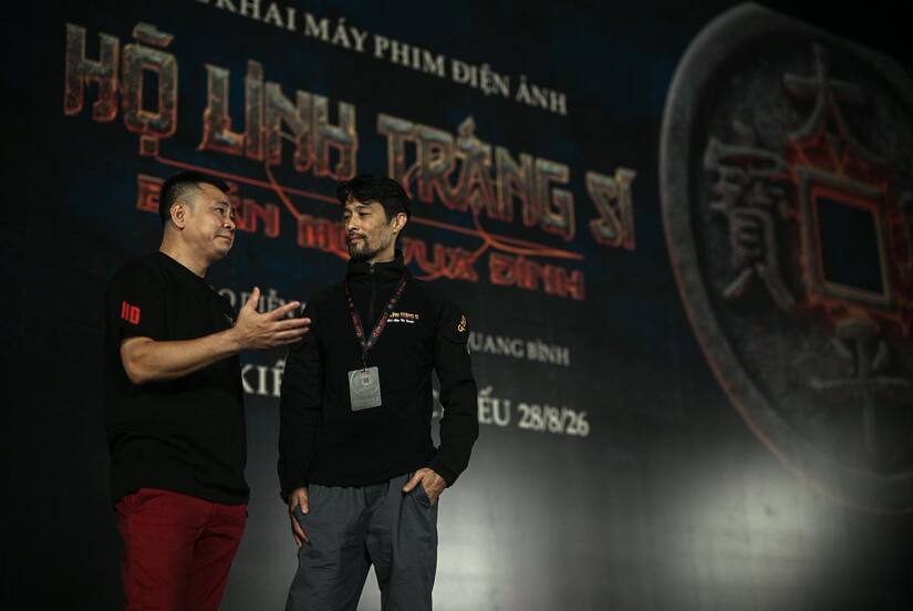 "Huyền thoại Wushu Việt Nam” đóng phim cùng Đại tá, Nghệ sĩ Nhân dân là giám đốc