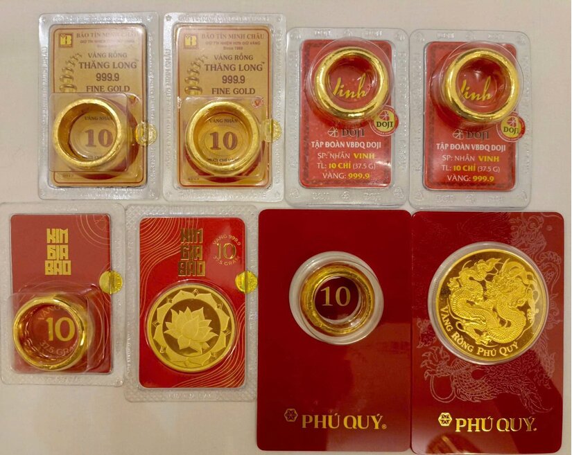 Giá vàng ngày cuối tuần 16/11 tiếp tục giảm 2 triệu 200 ngàn đồng/lượng