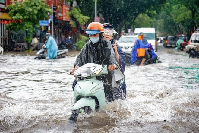 Ảnh hưởng không khí lạnh, Hà Tĩnh đến Khánh Hòa mưa lớn trên diện rộng