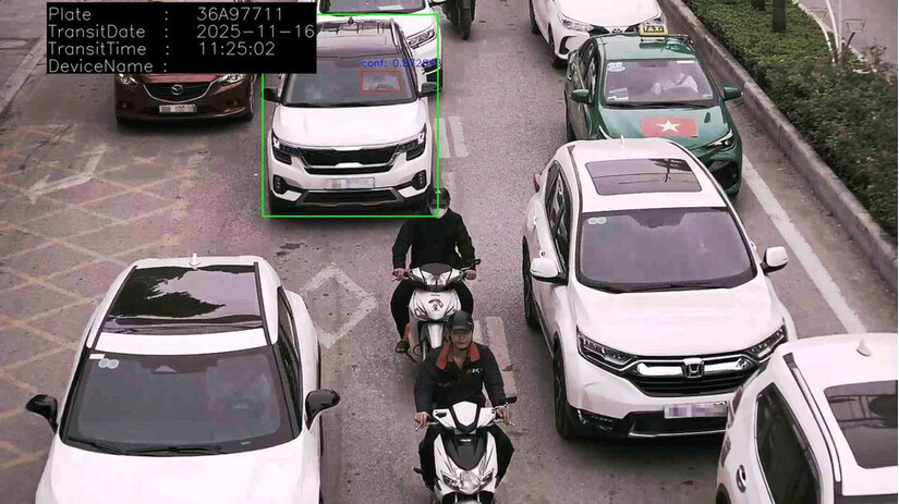 Camera AI ở Thanh Hóa ‘bắt lỗi’ hàng trăm tài xế ô tô không thắt dây an toàn