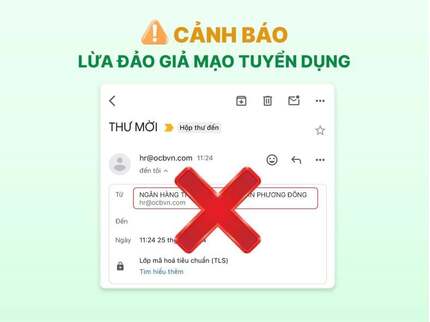 Người phụ nữ ở Hà Nội mất gần nửa tỷ đồng khi sập bẫy tuyển dụng nhân viên ngân hàng online