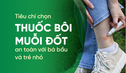 Tiêu chí chọn thuốc bôi muỗi đốt an toàn với bà bầu và trẻ nhỏ