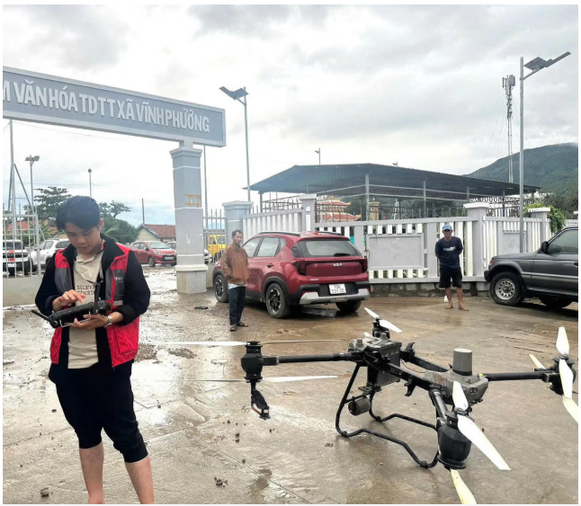 Ứng dụng công nghệ để hỗ trợ người dân vùng lũ