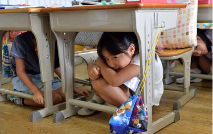 Nhật Bản dạy trẻ phòng chống thiên tai từ nhỏ