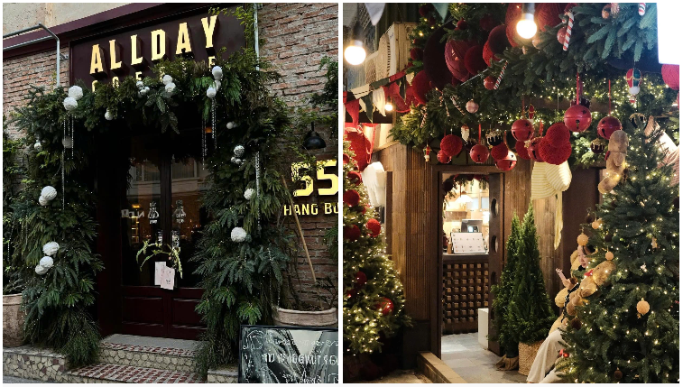 Tranh thủ thời tiết lý tưởng, giới trẻ Hà Nội xúng xính lên đồ "săn" ảnh Giáng sinh sớm