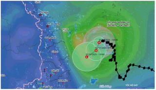 NÓNG: Miền Trung lại mưa lớn kéo dài, dự báo có nơi mưa trên 250mm