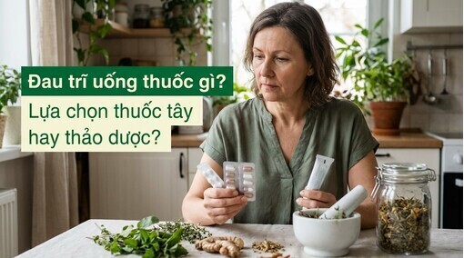 Đau trĩ uống thuốc gì? Lựa chọn thuốc tây hay thảo dược?