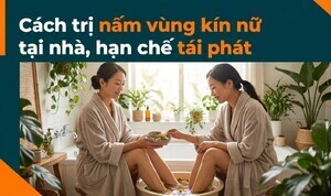 Cách trị nấm vùng kín nữ tại nhà, hạn chế tái phát