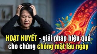 Hoạt huyết - giải pháp hiệu quả cho chứng chóng mặt lâu ngày
