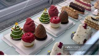 Độc đáo thị trường bánh ngọt mùa Giáng sinh 2025