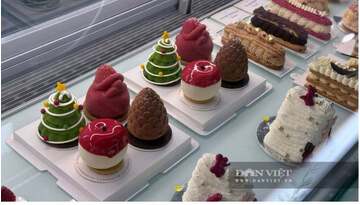 Độc đáo thị trường bánh ngọt mùa Giáng sinh 2025