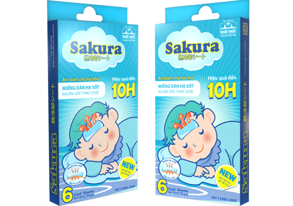 Miếng dán hạ sốt: hạ nhiệt cho bé, ngăn ngừa co giật