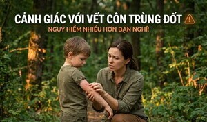 Cảnh giác với vết côn trùng đốt: nguy hiểm nhiều hơn bạn nghĩ!