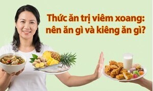 Thức ăn trị viêm xoang: nên ăn gì và kiêng ăn gì?
