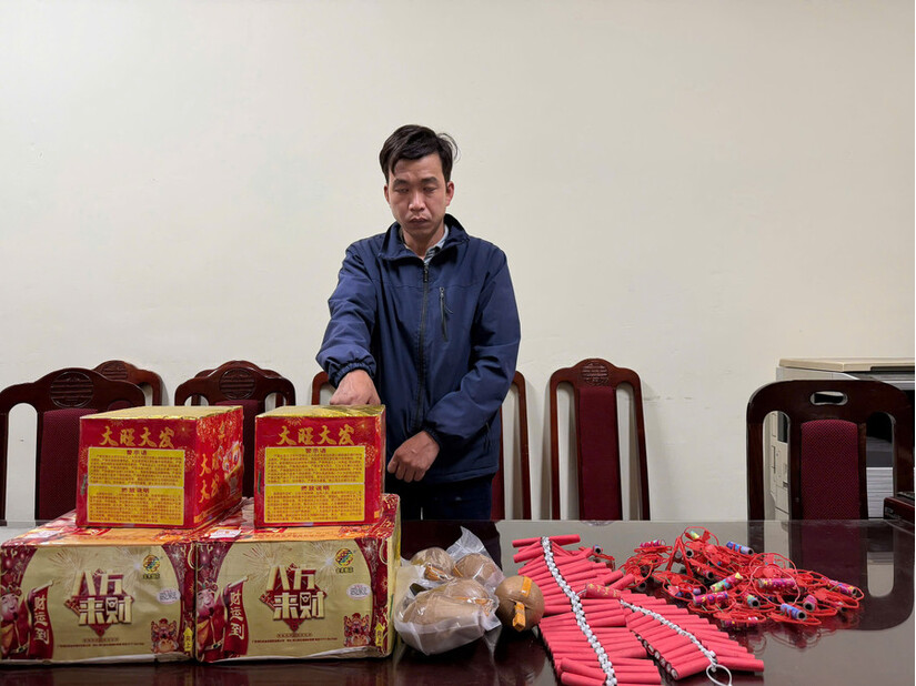 Công an Hà Nội bắt giữ 3 vụ sản xuất, buôn bán pháo nổ