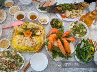Món lạ ở mâm cỗ cưới miền biển Ninh Bình khiến thực khách phải thử đầu tiên