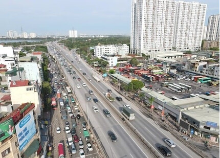 Hà Nội hạn chế xe tải lớn di chuyển vào đường Vành đai 3 trên cao