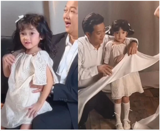 Ái nữ Trường Giang và Nhã Phương 6 tuổi đã 