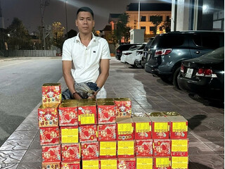 Công an Bắc Ninh khởi tố đối tượng buôn bán hơn 130 kg pháo nổ