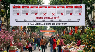 Vì sao từ năm 2025 trở đi, người Việt không được đón 30 Tết và khi nào ngày 30 Tết mới trở lại?