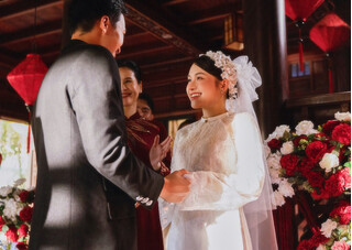 Nam chính trong bom tấn Mưa Đỏ làm đám cưới, danh tính cô dâu gây chú ý đặc biệt