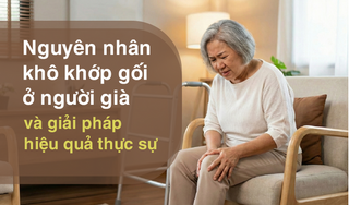 Nguyên nhân khô khớp gối ở người già và giải pháp hiệu quả thực sự