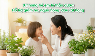 Xịt họng trẻ em từ thảo dược: Hỗ trợ giảm ho, ngứa họng, đau rát họng