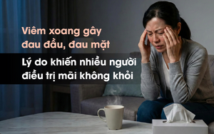 Viêm xoang gây đau đầu, đau mặt – lý do điều trị mãi không khỏi