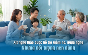 Xịt họng thảo dược hỗ trợ giảm ho ngứa họng những đối tượng nên dùng
