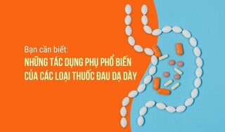 Những tác dụng phụ phổ biến của các loại thuốc đau dạ dày