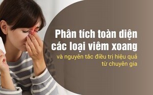 Phân tích toàn diện các loại viêm xoang và nguyên tắc điều trị