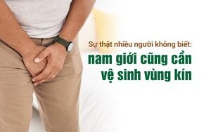 Sự thật nhiều người không biết: nam giới cũng cần vệ sinh vùng kín