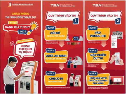 Đại học Bách khoa Hà Nội lưu ý thí sinh trước ngày thi đánh giá tư duy